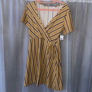 Brand new V neck Flowy dress